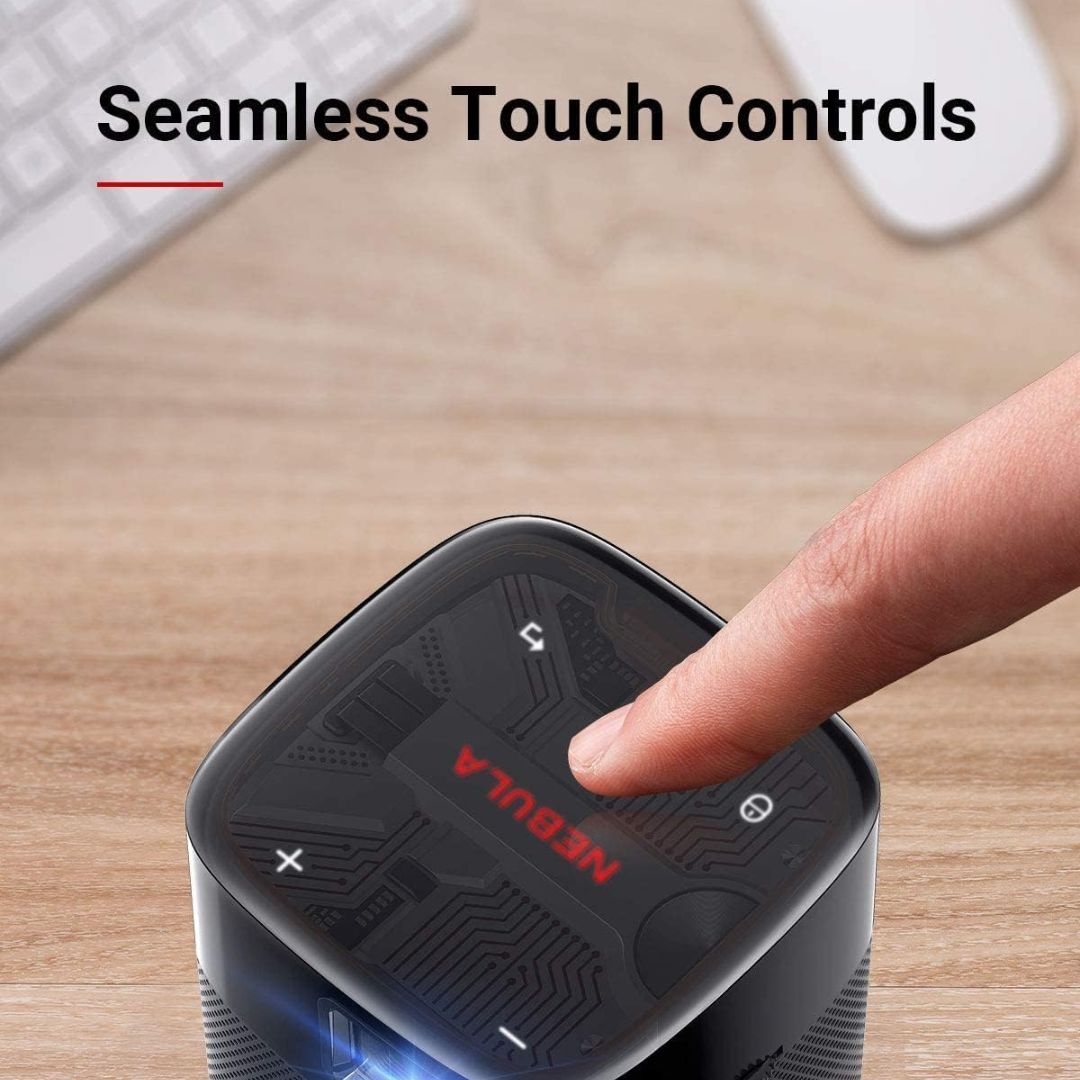 Anker Nebula Apollo Wi-Fi Mini Projector, 200 ANSI Lumen Portable Projector, 6W Speaker