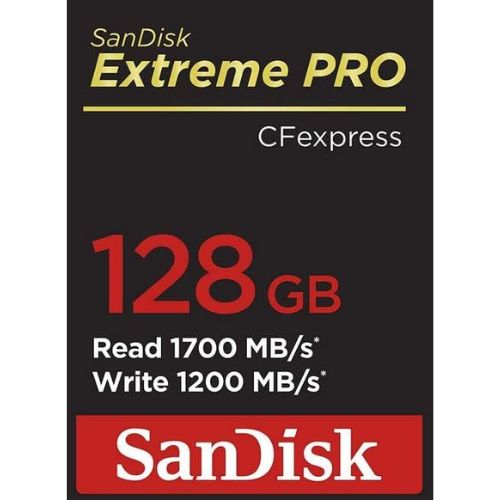 SanDisk SDCFE-128G-GN4NN Extreme PRO CFexpress Type-B 1700/1200MB/s