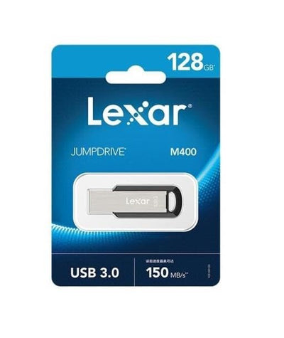 Lexar JumpDrive M400 USB 3.0 Flash Drive Black 128GB