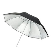 MIRCOPRO REFLECTOR UMBRELLA BLACK&amp;SILVER UB003 100CM/40"