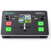 FeelWorld LIVEPRO L1 Multi-Camera Video Switcher with 4 x HDMI Inputs &amp; USB Streaming