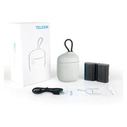 TELESIN ALL IN BOX 3 IN 1 CHARGER FOR LPE6-AN-BCG-LPE6