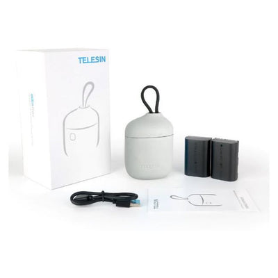 TELESIN ALL IN BOX 3 IN 1 CHARGER FOR LPE6-AN-BCG-LPE6