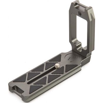 3 LEGGED THING 3LT-QR11-LG L BRACKET WITH DUAL STRAP METALLIC SLATE -GREY