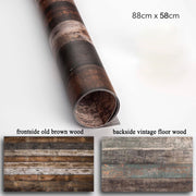PROMAGE DOUBLE-SIDED PAPER BG OLD BROWN /VINTAGE FLOOR WOOD PM-DB43