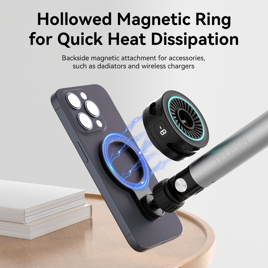 TELESIN Magnetic Desktop Stand (Clamping)