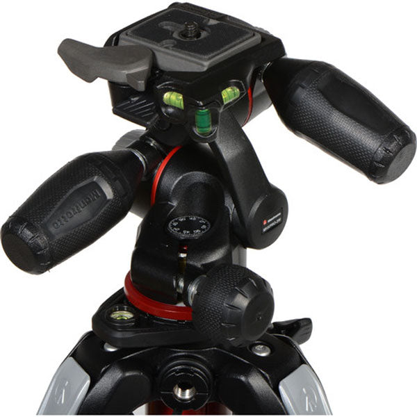 Manfrotto MT055XPRO3-3W Aluminum Tripod with 3-Way Pan/Tilt Head