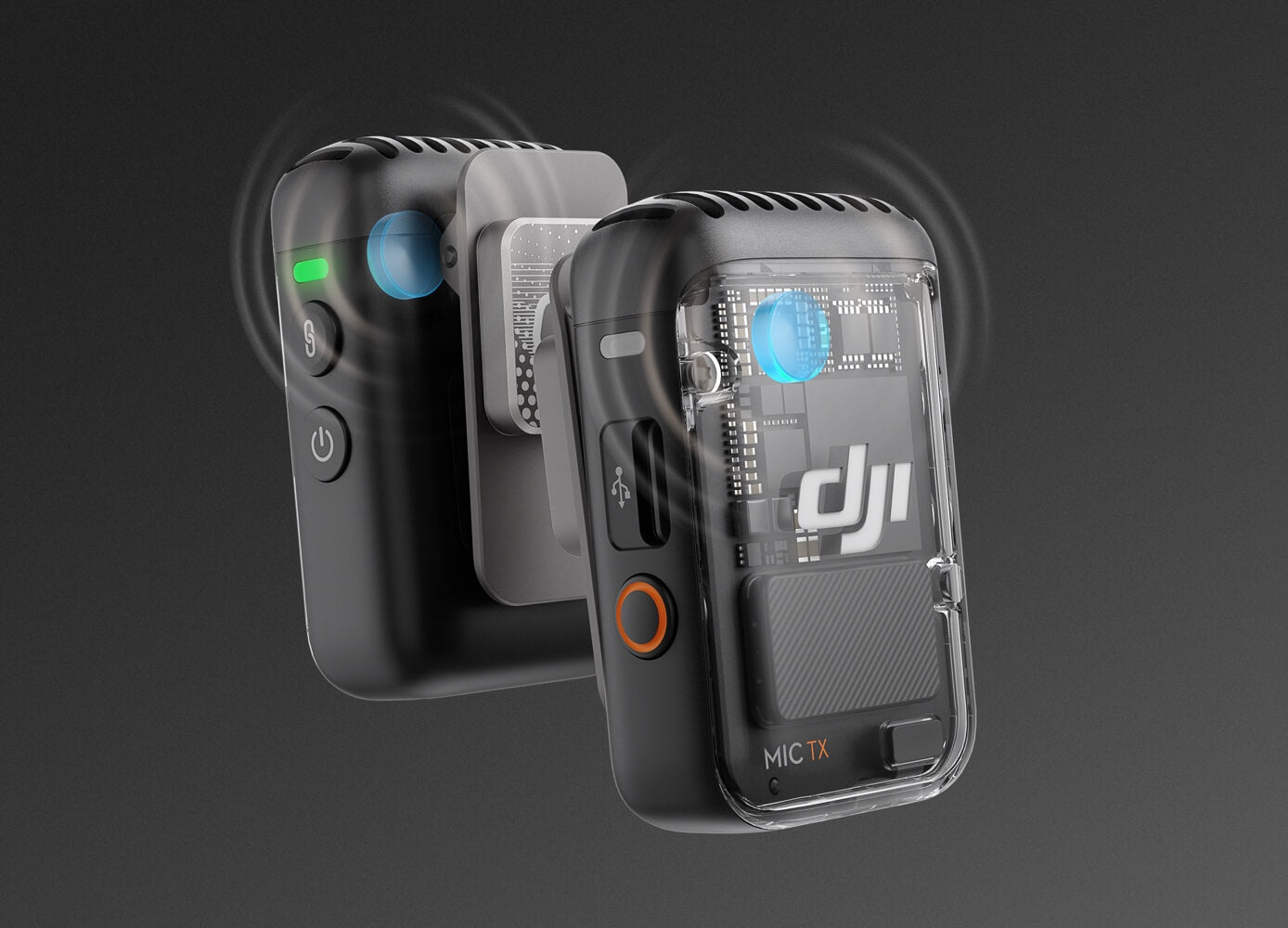DJI Mic 2 Wireless Microphone Kit - (2 TX + 1 RX + Charging Case)