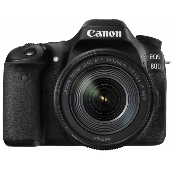 Canon EOS 80D DSLR Camera with 18-135mm Lens