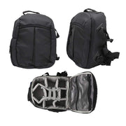 Solibag Slr Camera Travel Backpack Waterproof Carry Bag For Canon, Nikon, Sony, Pentax Black Shoulder Case -7001 Pack Of 3Pcs