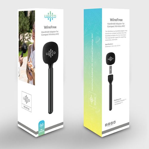 LUUCCO WireFree Interview Go Handheld Adapter for Mic