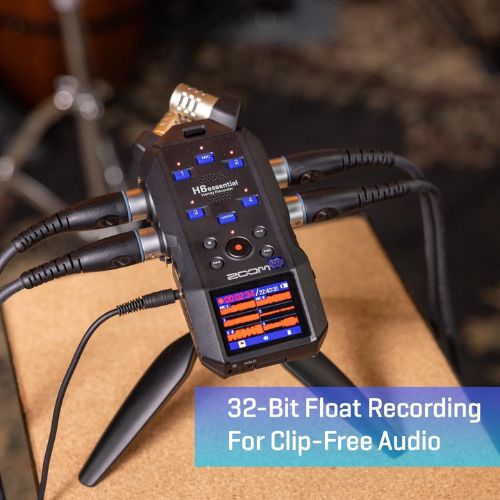Zoom H6essential 6-Track 32-Bit Float Portable Audio Recorder