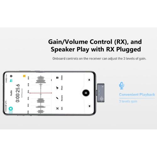 LUUCCO AirWave K2 Dual-Channel Wireless Lavalier Mic Combo