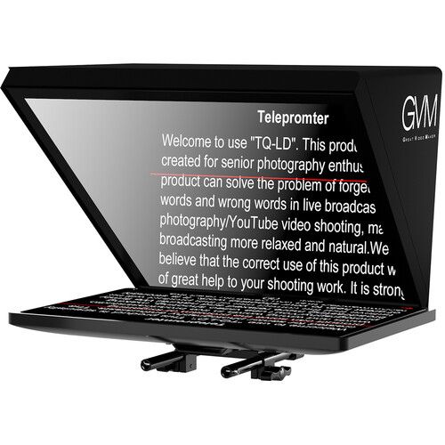 GVM TQ-LD-1 Teleprompter Travel Kit with 18.5" Android All-in-One Monitor and Flight Case
