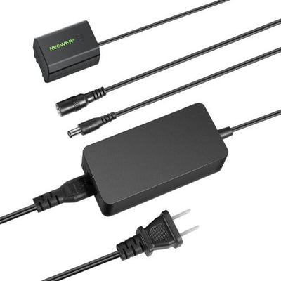 NEEWER NP-FZ100 Sony DC Coupler Dummy Battery Charger Set