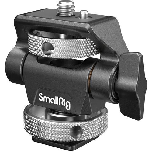 SmallRig Swivel and Tilt Adjustable Monitor Mount with Cold Shoe Mount (2905B)