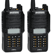 Baofeng UV-9R PLUS (2 Set Rental) 8W Radio Handheld Dual Band Portable Walkie Talkies With Earpiece - 4 Days