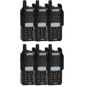 Baofeng UV-9R PLUS (6 Sets Rental) 8W Radio Handheld Dual Band Portable Walkie Talkies With Earpiece - 4 Days