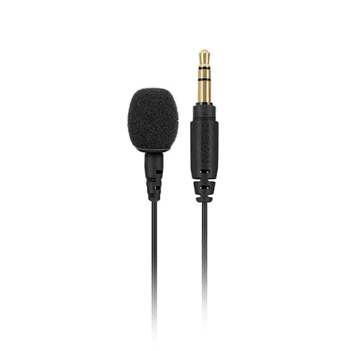 RODE Lavalier Go Professional Lavalier Microphone – Black (LAVGO)