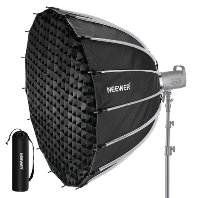 NEEWER Deep Parabolic Quick Release Softbox With Honeycomb Grid