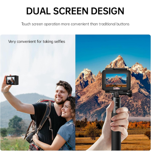SJCAM SJ10 Pro Dual Screen 4K Action Camera