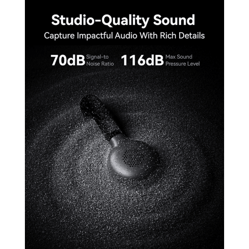 Hollyland LARK M2S DUO 2-Person Wireless Microphone System with USB-C Connector for Mobile Devices (2.4 GHz, Space Gray)