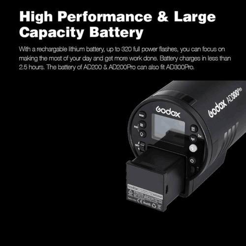 Godox Lithium Battery for AD300Pro