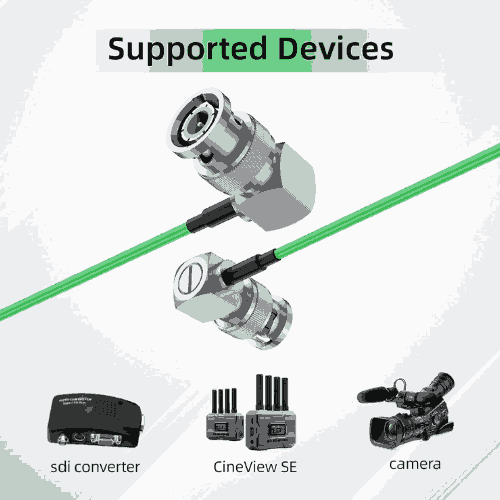Accsoon SDI Cable 80cm - Green