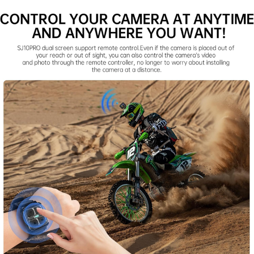SJCAM SJ10 Pro Dual Screen 4K Action Camera