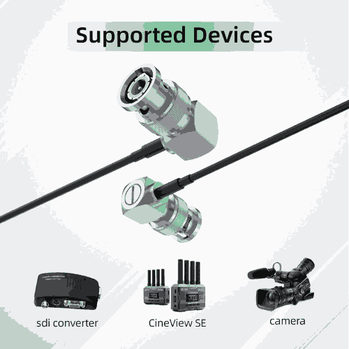 Accsoon SDI Cable 80cm - Black