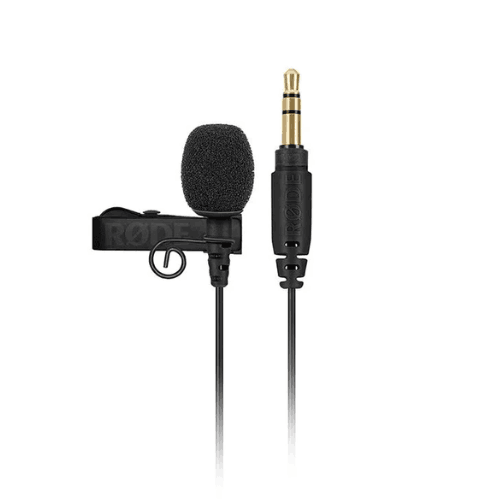 RODE Lavalier Go Professional Lavalier Microphone – Black (LAVGO)