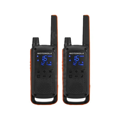 Motorola Talkabout T82 PMR446 2-Way Walkie Talkie Radio Twin Pack