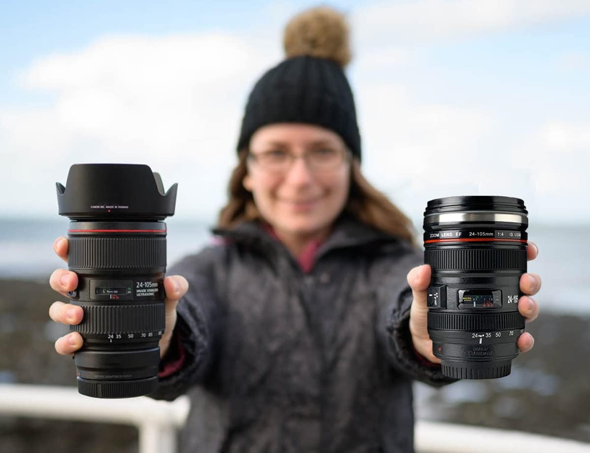 PROMAGE LENS CUP FOR DRINKING HOT COLD COFFEE BEVERAGE
