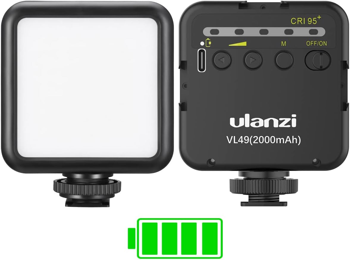 Ulanzi VL49 2000MAH White Version LED Video Light