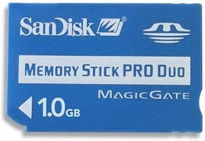 SANDISK MEMORY STICK PRO DUO 1GB