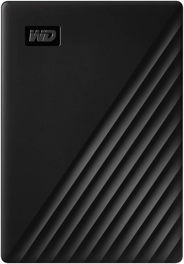 WD 5TB MY PASSPORT PORTABLE EXTERNAL HARD DRIVE