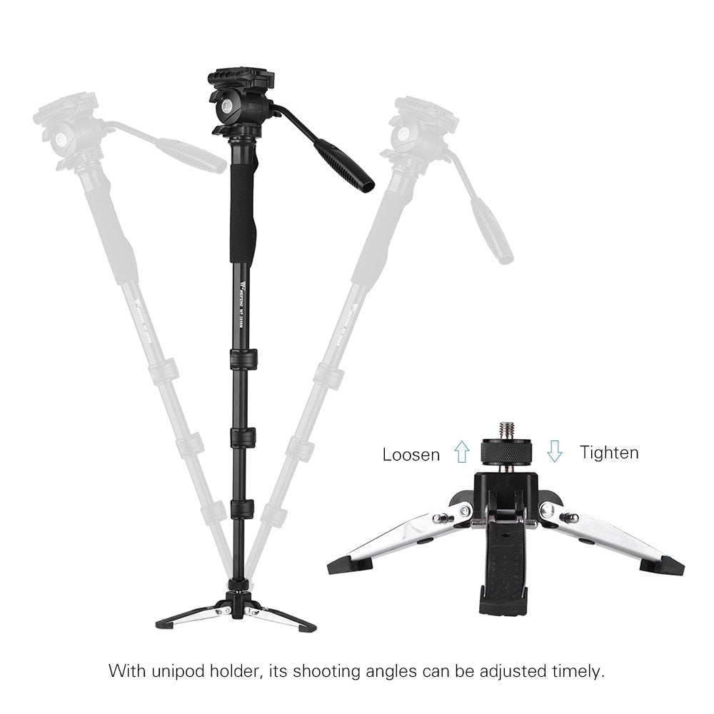 WEIFENG MONOPOD TRIPOD ALUMINUM WT- 3958M