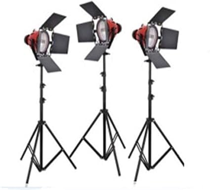FARSEEING FD-800 KIT 3 REDHEAD DIMMR LIGHTS,3 JO2 STANDS AND TROLLY BAG