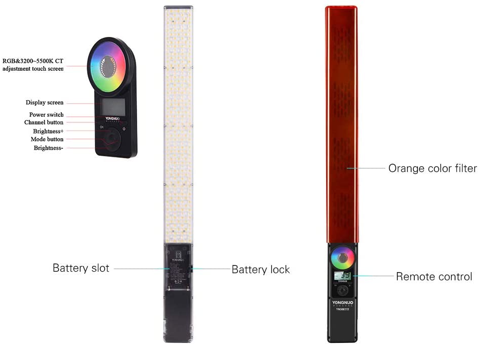 Yongnuo YN360 III Bi-Color RGB LED Light Wand
