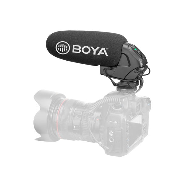 BOYA BY-BM3030 On-Camera Supercardioid Shotgun Microphone