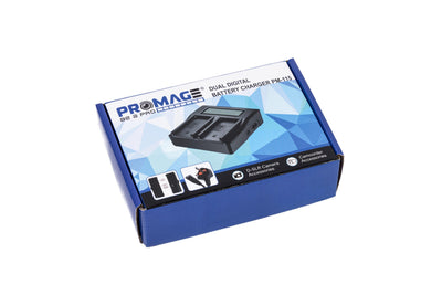 Promage Dual Digital Battery Charger PM115 For F960/F970