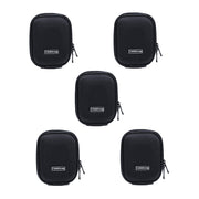 Universal Anti-Shock Hard Shell Camera Case Bag With Blet Loop For Compact Compact Digital Camera Sony Nikon Canon (Black) Camera Bag -237 Pack Of 5Pcs