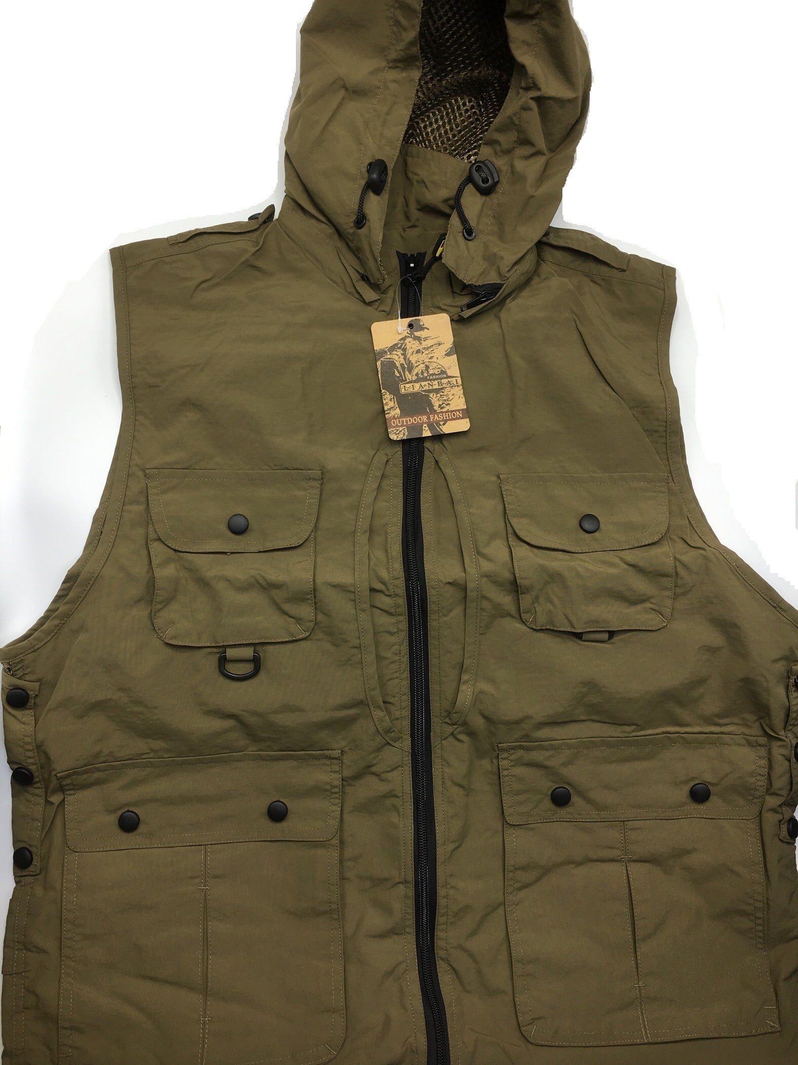 PROMAGE CAMERA JACKET WITH CAP BROWN XXL