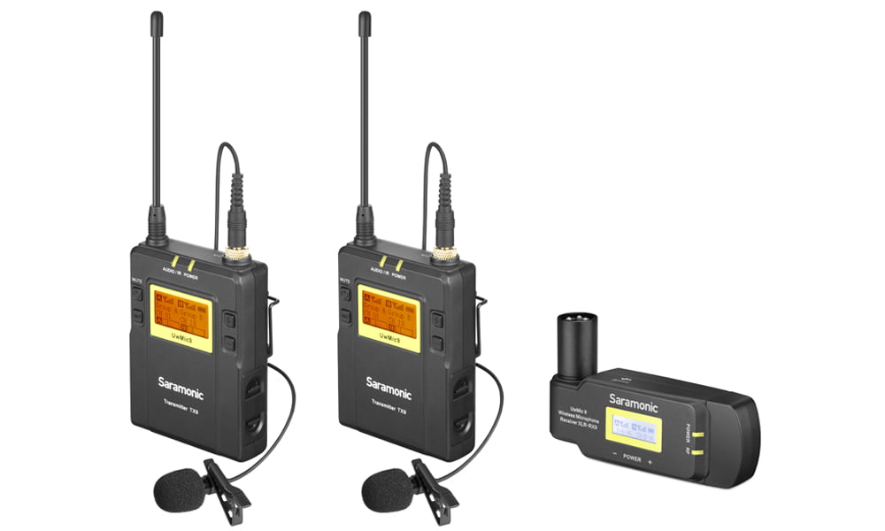 Saramonic  Uwmic9 Kit8 Tx9+Tx9+Rx-Xlr9