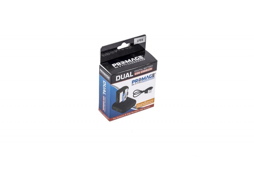 PROMAGE BATTERY CHARGER KIT PM108 FOR CANON NB4L NB8L BP808