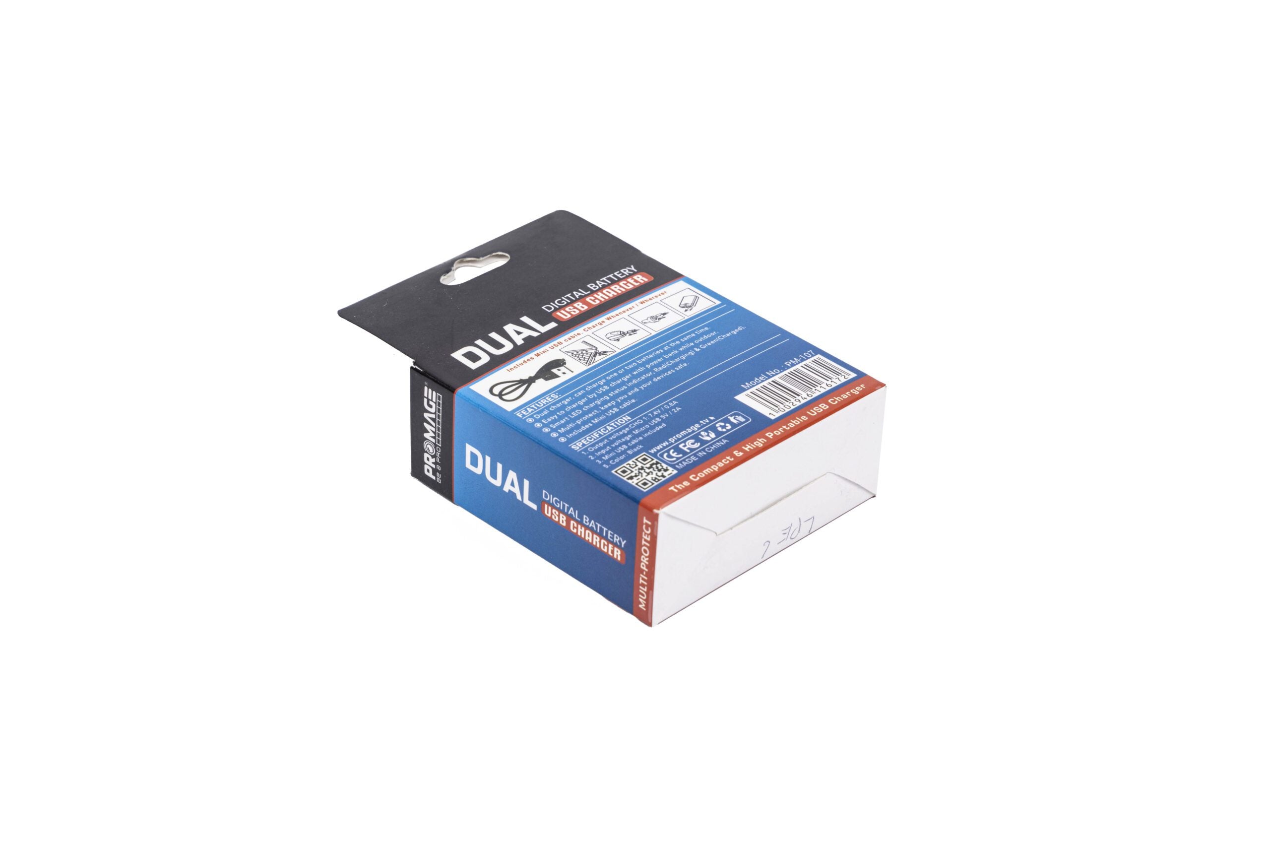 Promage Small Dual Charger ENEL14