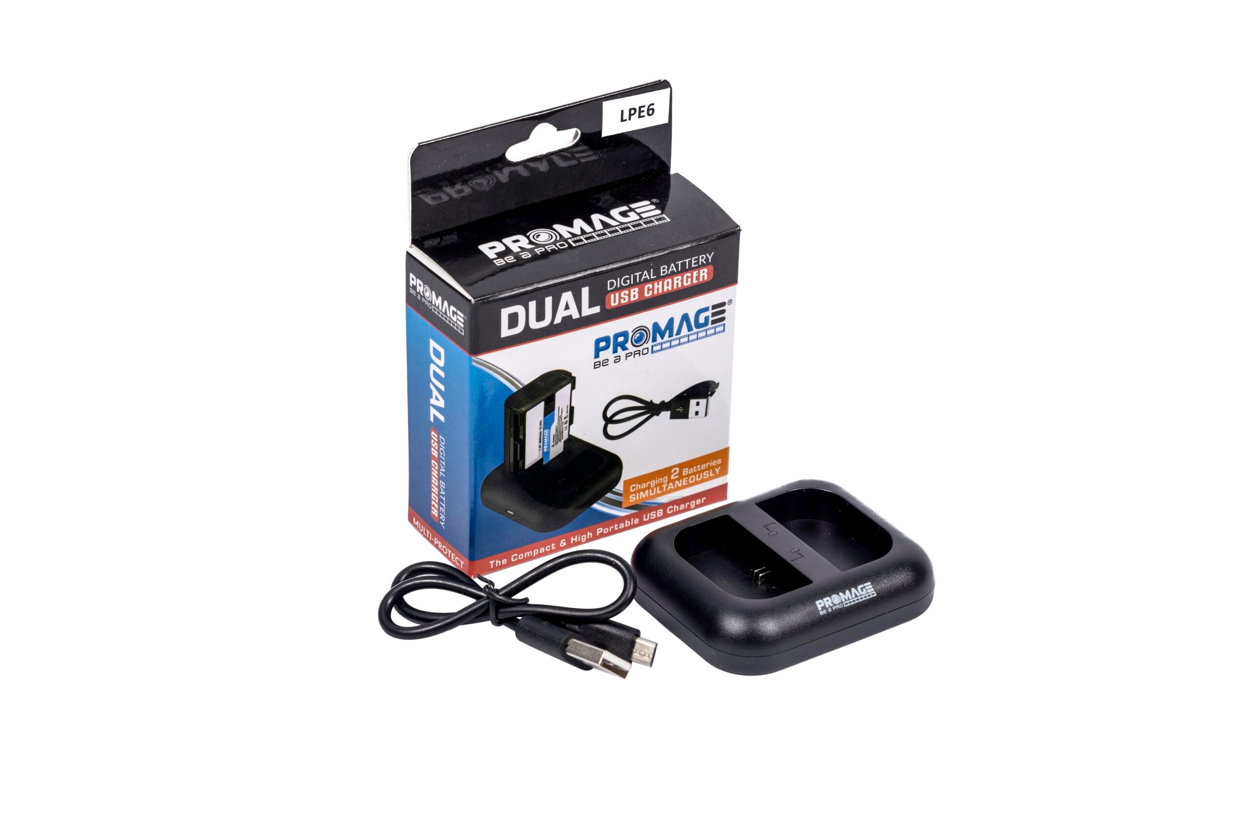 Promage Small Dual Charger LPE12
