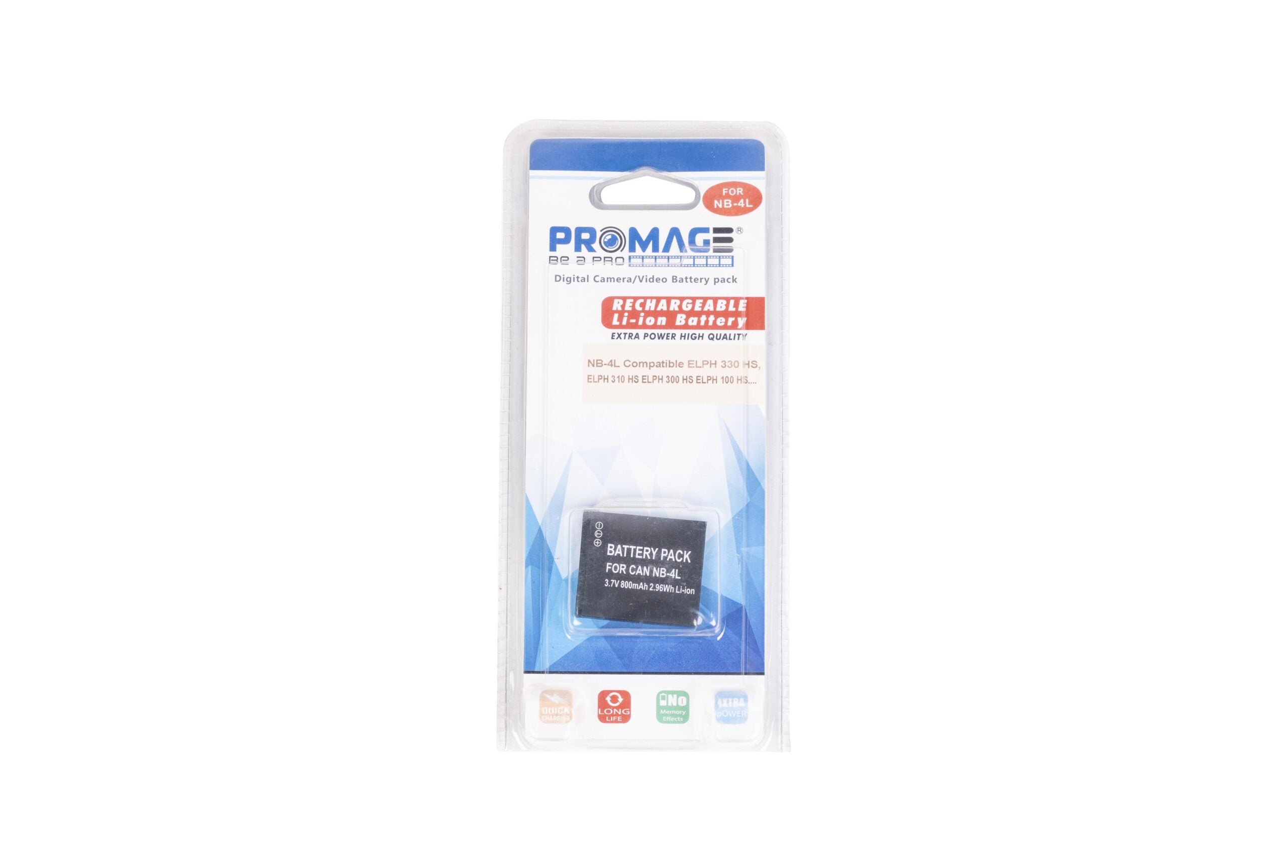 Promage NB4L Camera Battery