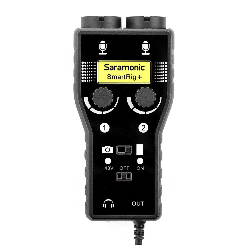 Saramonic SmartRig+ 2-Channel XLR Microphone Audio Mixer