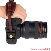 LYNCA Camera Hand Wrist Strap Belt with Metal Quick Release Plate - E6